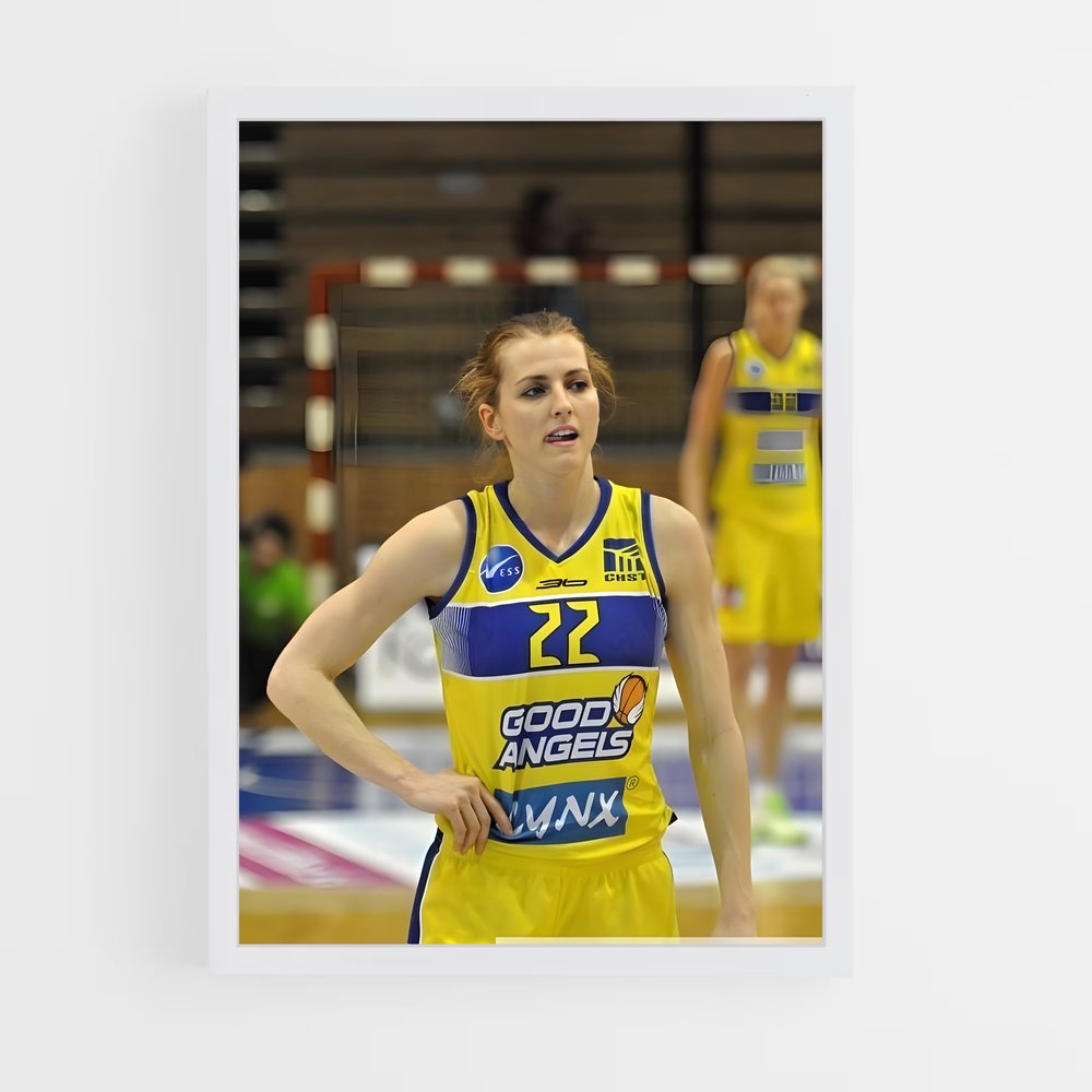 Poster Allie quigley – affiche Basketball (vue 3)